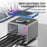 MAANT Dianba No.2 300W PD Charger Multi-Function 12-Port Charger with Wireless Charging - US Plug - 3