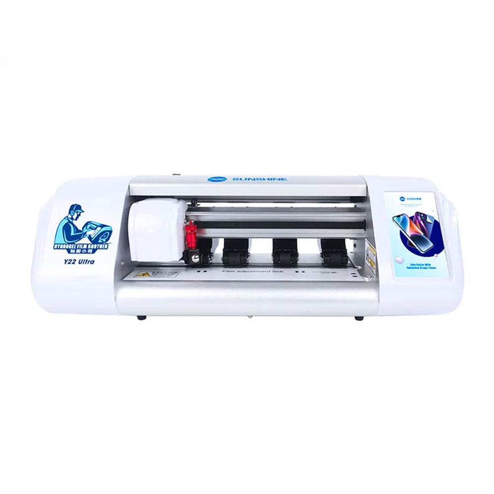SUNSHINE Y22 Ultra Film Cutting Machine Wifi+Bluetooth-compatible Screen Protector Cutter - US Plug - 1