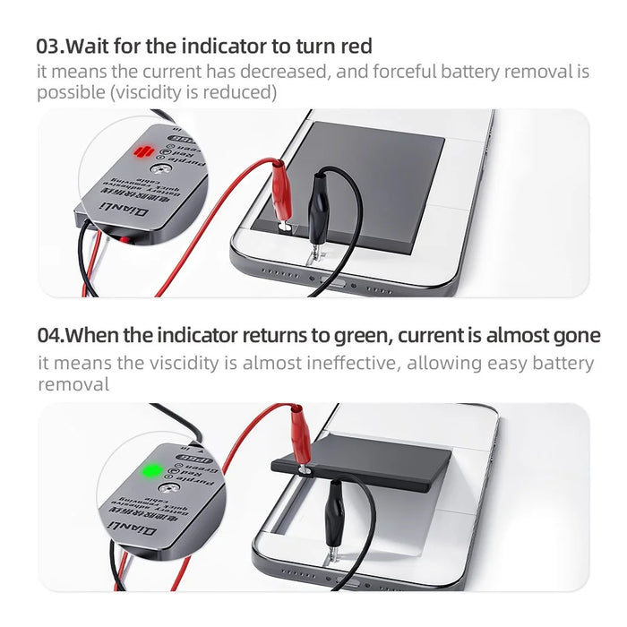 QIANLI iP66 Battery Adhesive Quick Removing Cable - 6