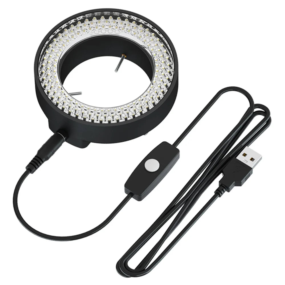 MAANT MY-037 LED Microscope Ring Light Illuminator for Various Microscope Models - 1