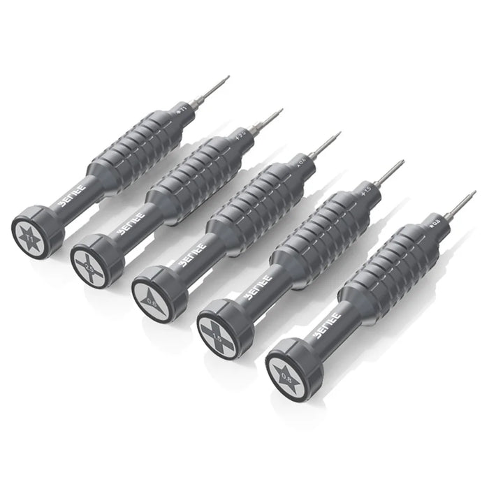 RELIFE RL-730A Screwdriver Set 5-in-1 Strong Magnetic Suction Extra Hard S2 Steel Bits Repair Tools - 1
