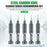 RELIFE RL-730A Screwdriver Set 5-in-1 Strong Magnetic Suction Extra Hard S2 Steel Bits Repair Tools - 2