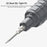 RELIFE RL-730A Screwdriver Set 5-in-1 Strong Magnetic Suction Extra Hard S2 Steel Bits Repair Tools - 4