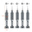 RELIFE RL-730A Screwdriver Set 5-in-1 Strong Magnetic Suction Extra Hard S2 Steel Bits Repair Tools - 7