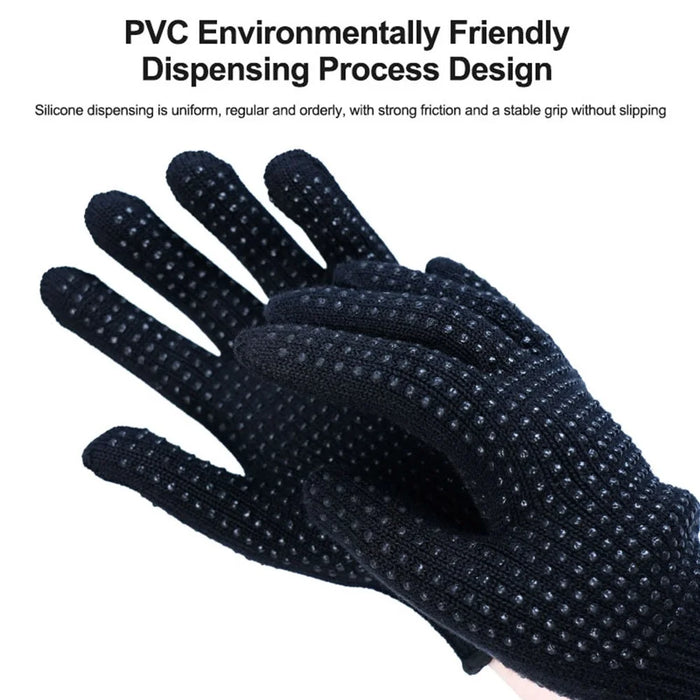 RELIFE RL-063A 1 Pair Heat Insulation Gloves High Temperature Resistant Three-Layer Protection Repair Gloves - 4