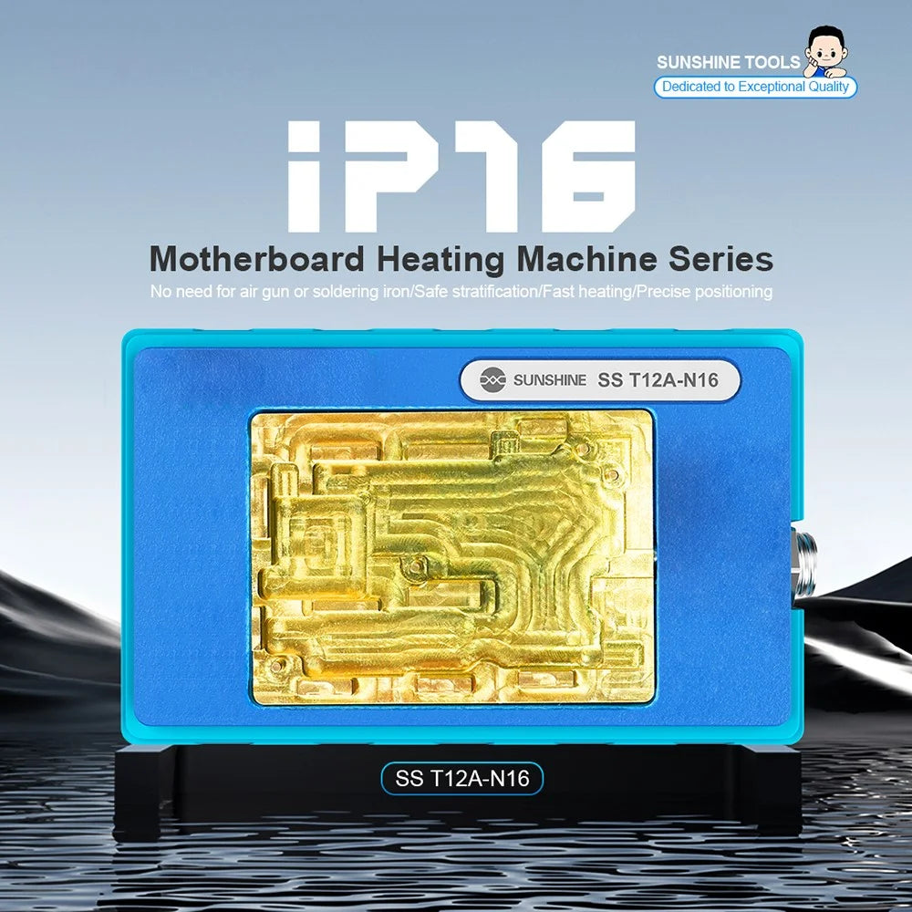 SUNSHINE SS-T12A-N16 Motherboard Layered Heating Machine for iPhone 16 / 16 Plus / 16 Pro / 16 Pro Max Mainboard Welding Table - 2