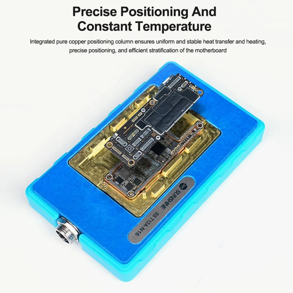 SUNSHINE SS-T12A-N16 Motherboard Layered Heating Machine for iPhone 16 / 16 Plus / 16 Pro / 16 Pro Max Mainboard Welding Table - 5