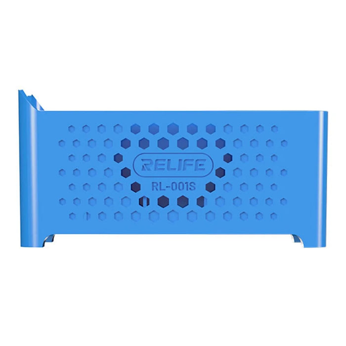 RELIFE RL-001S Tin Planting Net Storage Box Large Capacity Organizer Compact Design - Blue - 2