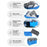 RELIFE RL-001S Tin Planting Net Storage Box Large Capacity Organizer Compact Design - Blue - 6