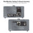 SUNSHINE SS-T12B 14 in 1 Smart Repair Heating Platform Kit Motherboard Layering Tinning Desoldering - US Plug - 4