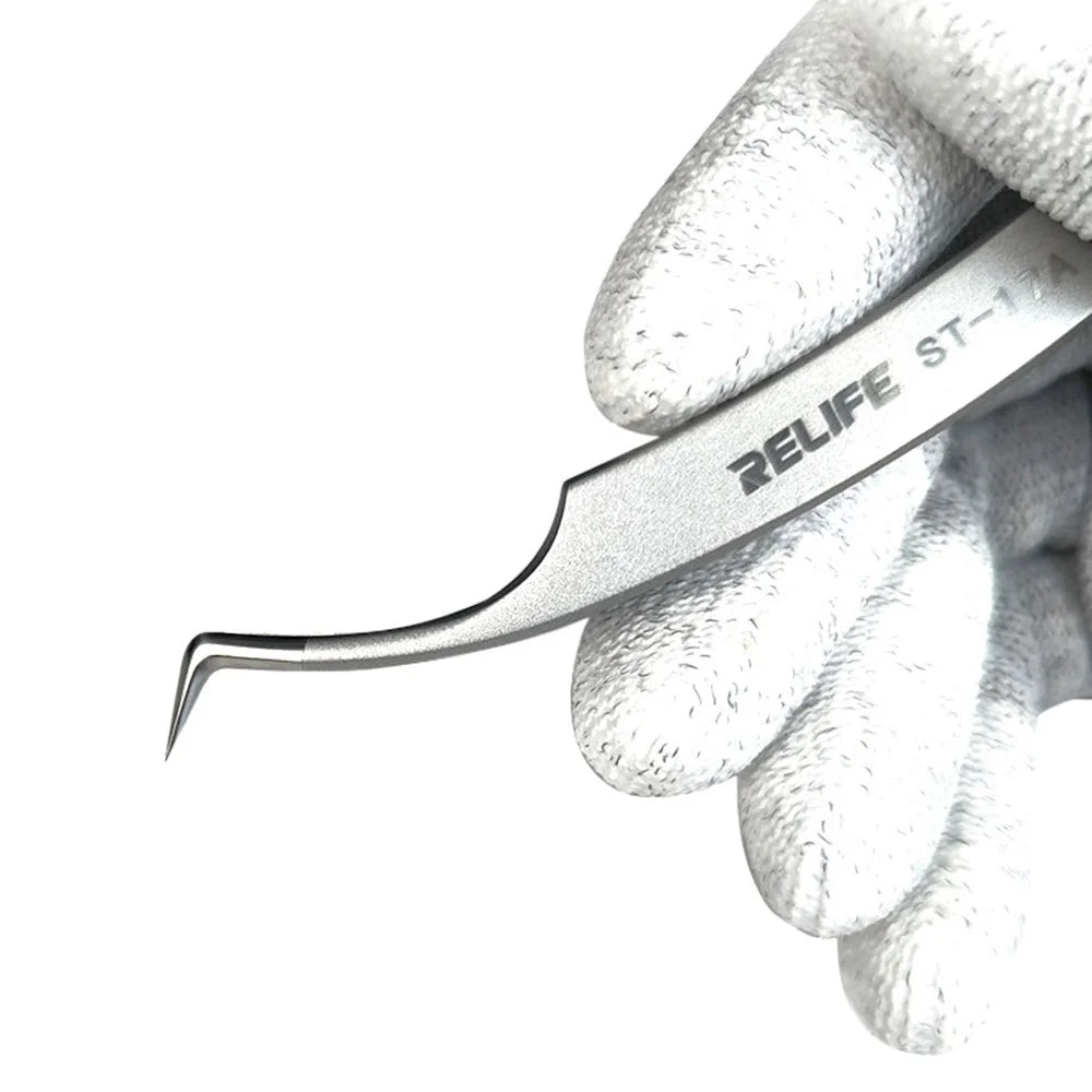 SUNSHINE ST-17A Ultra-Precision Tweezers for Chip Tinning Positioning - 5