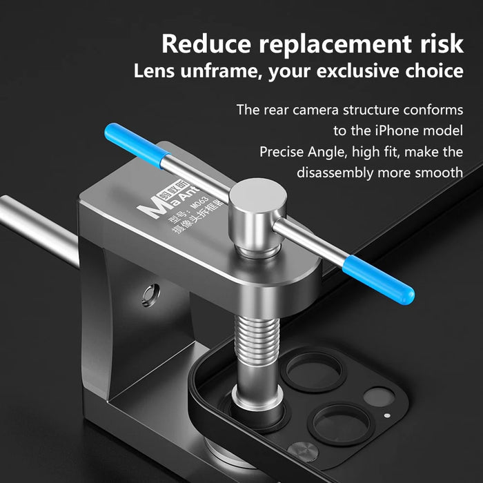 MAANT M063 For iPhone Rear Camera Lens Removal Tool Frame Disassembly Kit - 5