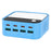 RELIFE Q2 120W GaN Charger 8 Port Desktop Charging Station Intelligent Charging Protection - Blue - 2