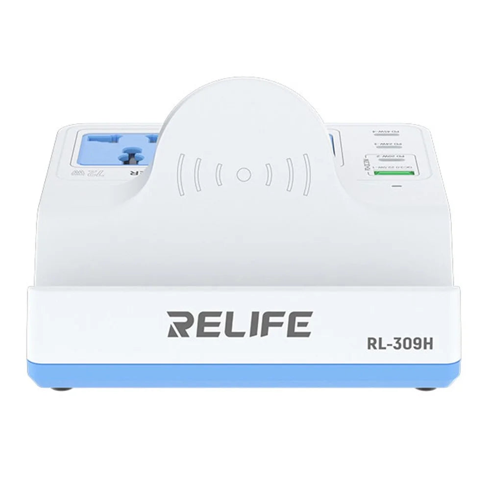 RELIFE RL-309H 72W Integrated Desktop Smart Socket with 15W Wireless Charging for Phone Tablet Laptops - 4