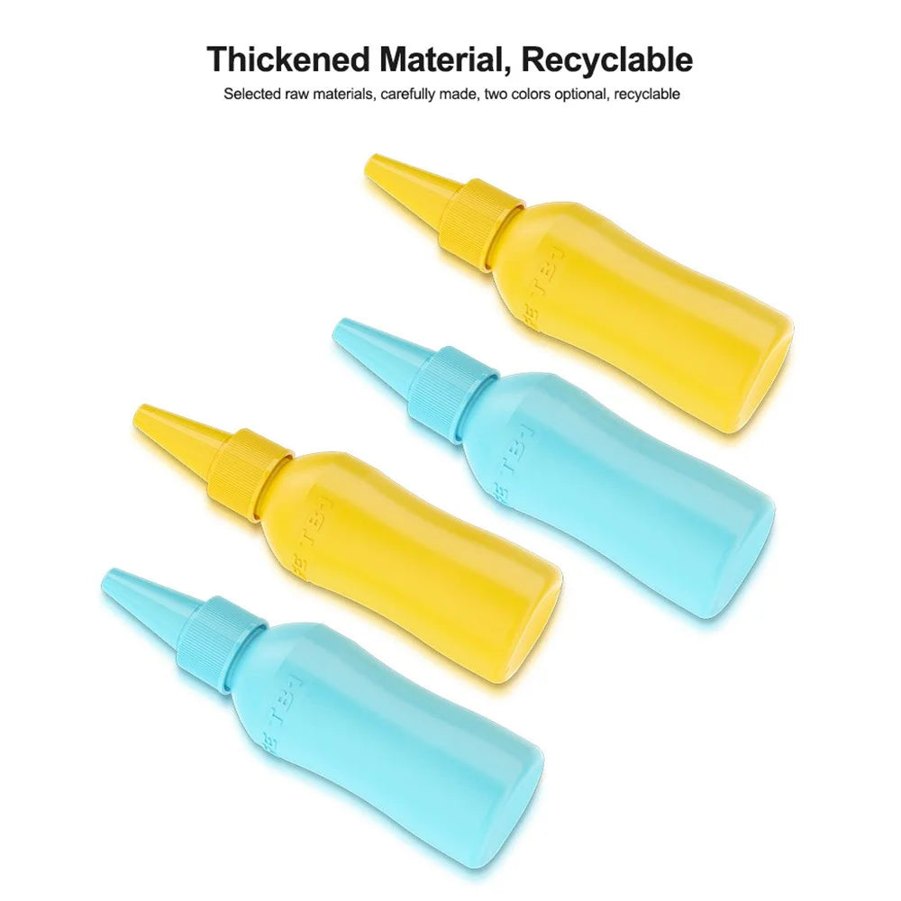 RELIFE TB1 50ml Anti-Static Solvent Bottle Double Cap Design Liquid Alcohol Bottle Dispenser - Blue - 6