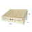RELIFE RL-001B Pro 24 Grid Phone Management Box  /  Wooden Storage Organizer  /  Multi-Compartment Device Holder - 7