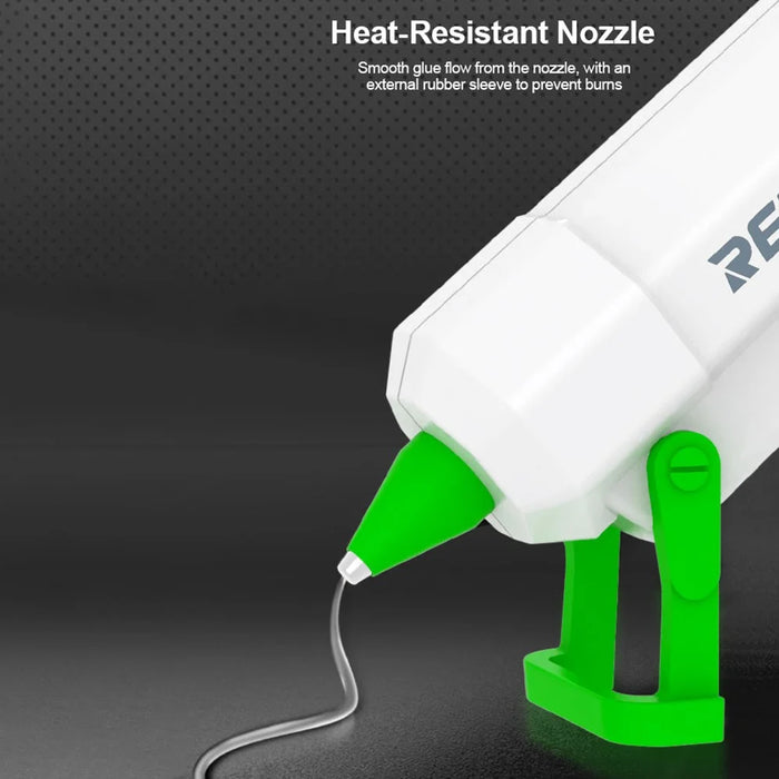 RELIFE RL-062E Hot Glue Gun Hot Melt Glue Dispenser Home Electric Heat Temperature Gun Repair Tool - 3