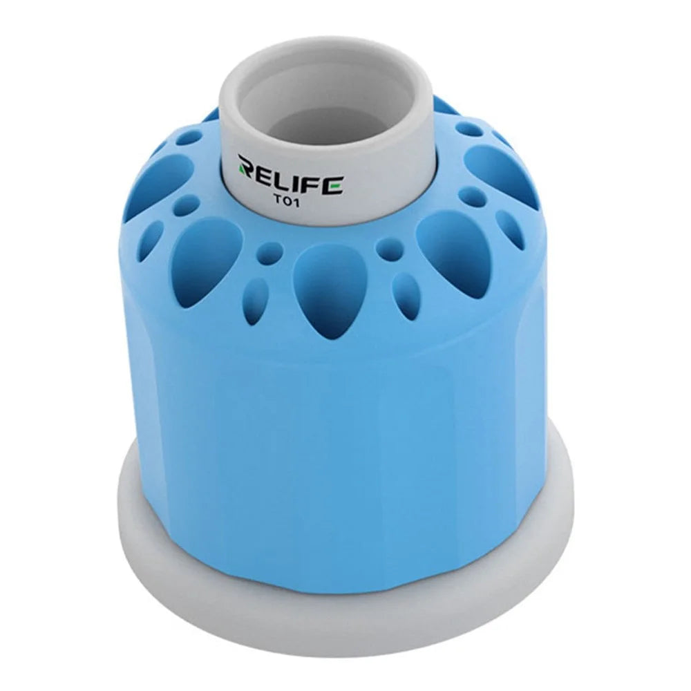 RELIFE T01 Multifunctional Rotating Storage Box Holder 25 Holes Design Screwdriver Storage Organizer - 1