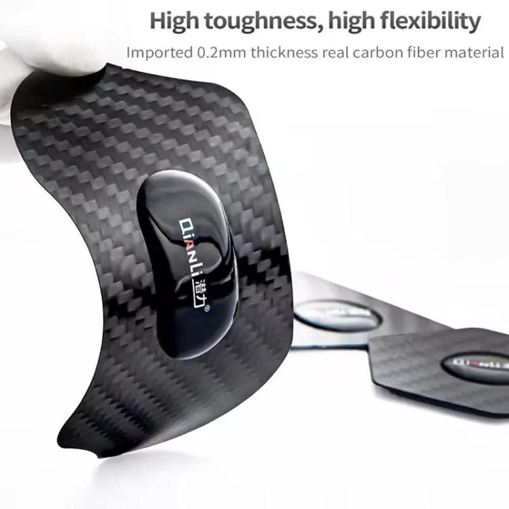 QIANLI High Flexibility Carbon Fiber Pry Tool Multifunctional Spudger for Phone Repair Disassembly - Peanut Shape - 4