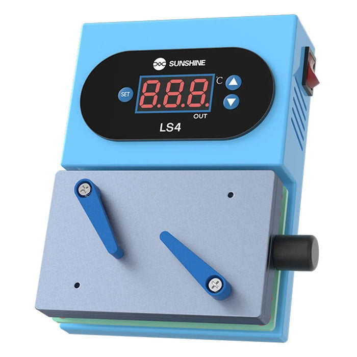 SUNSHINE LS4 Multi-Function Heating Platform Glue Removal Layering Machine Chip Desoldering Preheating Station - EU Plug - 1