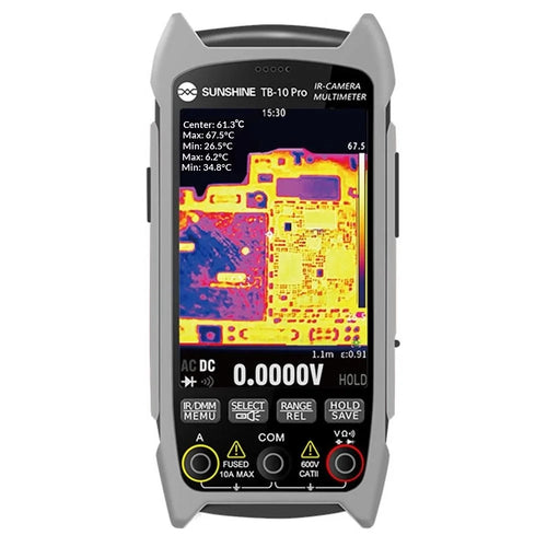 SUNSHINE TB-10 Pro Handheld Thermal Imager Multimeter Infrared Imaging for Phone Repair / PCB Testing - 1