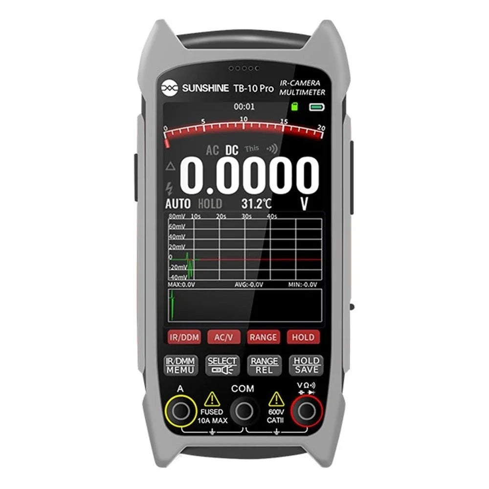 SUNSHINE TB-10 Pro Handheld Thermal Imager Multimeter Infrared Imaging for Phone Repair / PCB Testing - 2