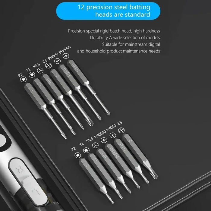 MAANT L5 Precision Electric Screwdriver Set Multi-Function Smartphones Repair Tool Kit - 6
