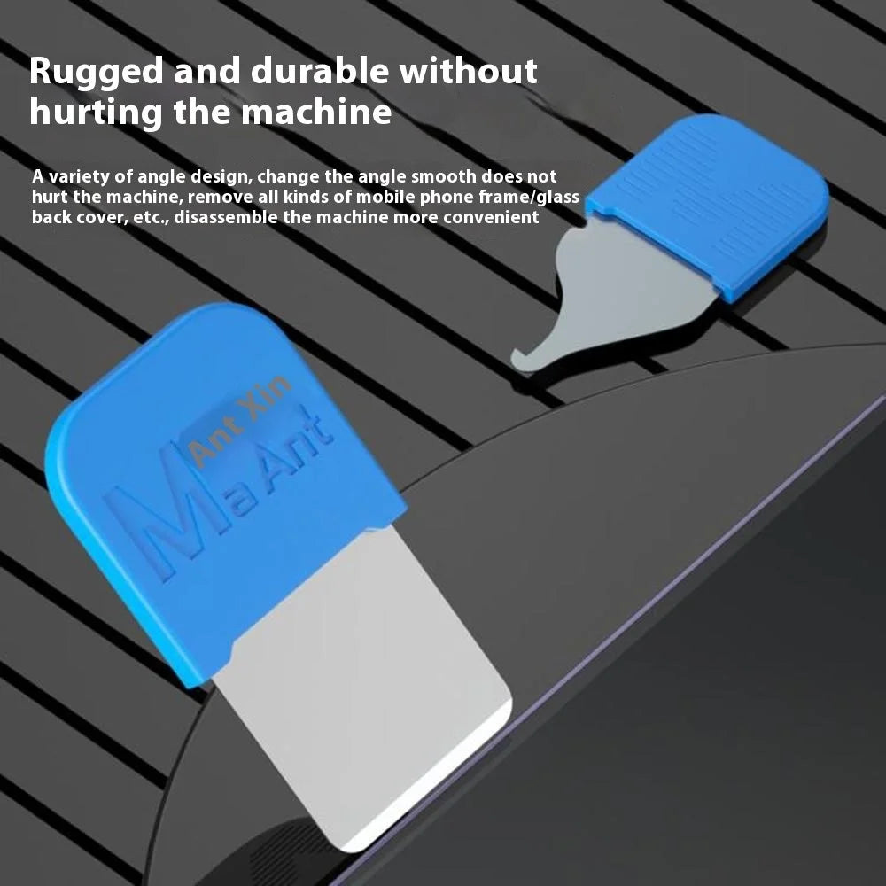 MAANT MY-118 6 in 1 Metal Steel Opening Pry Tool Ultra Thin Phone Battery Glue Removal Blade Set - 3