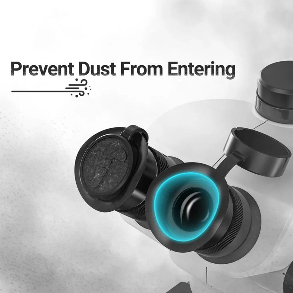 2UUL MS81 2Pcs Dustproof Cap Microscope Eyepieces Dust Cover Protective Lens Cap - 3