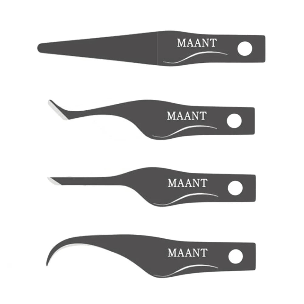MAANT MY-102 4 In 1 Mobile Phone Motherboard Repair Tool Adhesive Scraper Remover for IC CPU Maintenance - 1