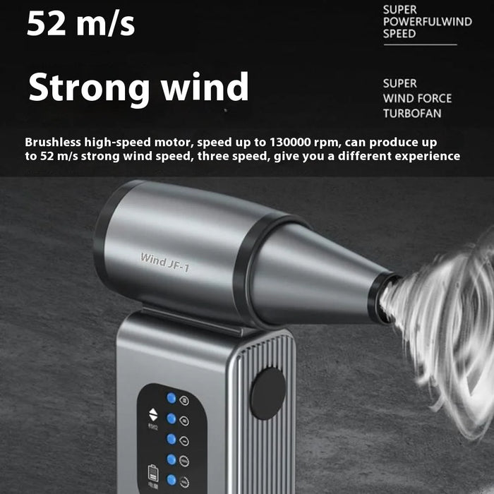MAANT JF-1 High Speed Brushless Turbine Dust Blower 3 Speeds Adjustable Handheld Vacuum Cleaner - 3