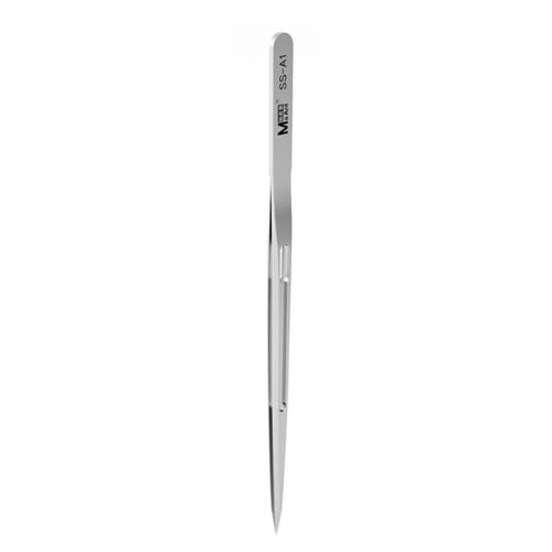 MAANT SS-A1 Stainless Steel Tweezers Non-Magnetic High Precision Jump Wire Clip for Phone Repair - 1
