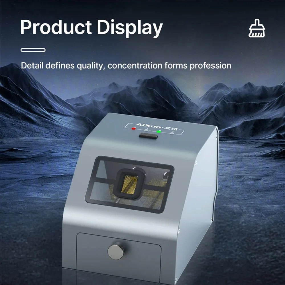 AIXUN CM30 Soldering Tip Cleaner Capacitance Sensing Microsecond-Level Reaction 360-Degree Full-Angle Cleaning - 3