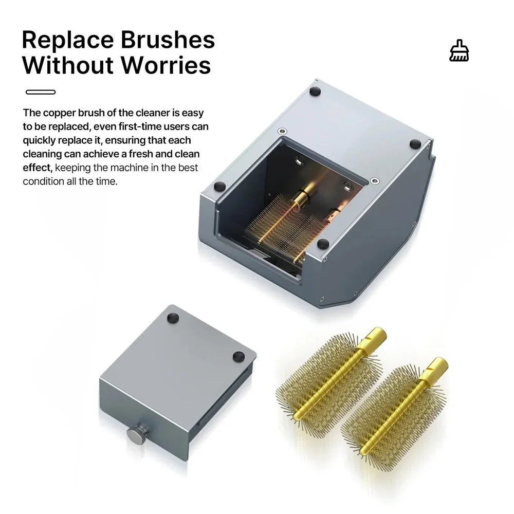 AIXUN CM30 Soldering Tip Cleaner Capacitance Sensing Microsecond-Level Reaction 360-Degree Full-Angle Cleaning - 5