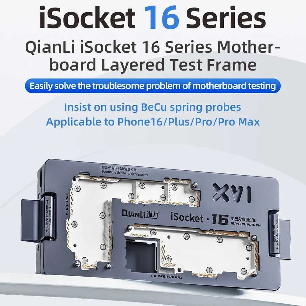 QIANLI For iPhone 16 / 16 Pro / 16 Plus / 16 Pro Max Motherboard Layered Test Frame Logic Board Function Testing - 2