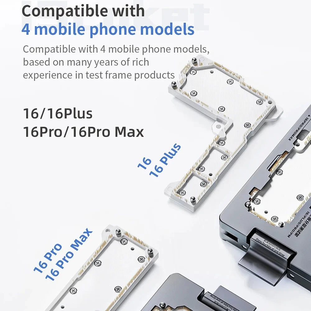 QIANLI For iPhone 16 / 16 Pro / 16 Plus / 16 Pro Max Motherboard Layered Test Frame Logic Board Function Testing - 3