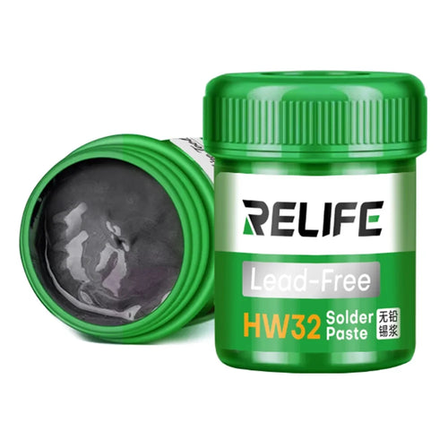 RELIFE HW32 Lead-Free Solder Paste No-Clean Soldering Paste for Electronics Repair PCB Assembly - 1