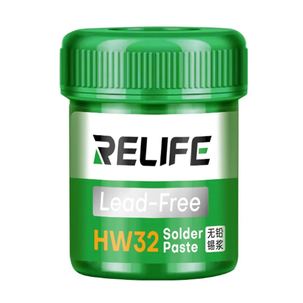 RELIFE HW32 Lead-Free Solder Paste No-Clean Soldering Paste for Electronics Repair PCB Assembly - 2