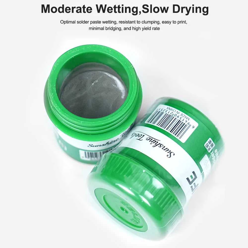 RELIFE HW32 Lead-Free Solder Paste No-Clean Soldering Paste for Electronics Repair PCB Assembly - 6