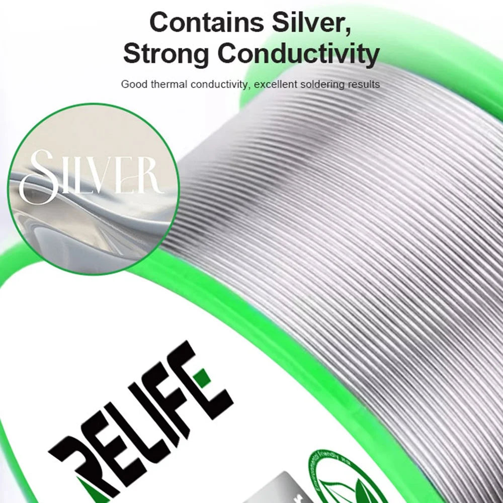 RELIFE HW1 40g Lead-Free Solder Wire 0.3mm Circuit Boards Tools for Mobile Phone Appliance - 4