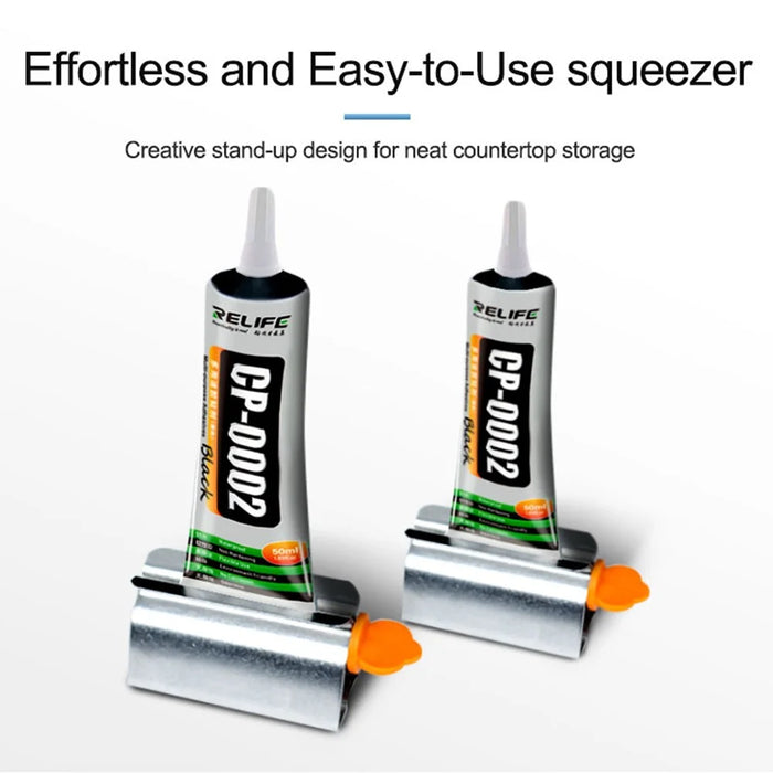 RELIFE Paste Squeezer Tube Roller Multi-Purpose Stainless Steel Wringer Presser - 5