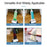 RELIFE Paste Squeezer Tube Roller Multi-Purpose Stainless Steel Wringer Presser - 6