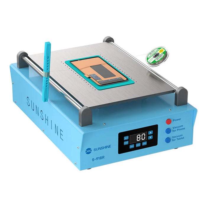 SUNSHINE S-918R LCD Vacuum Screen Separator Phone LCD Glass Removing Changing Repair Machine - EU Plug - 2