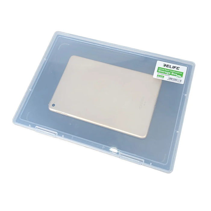 RELIFE TO3 Laptop Repair Storage Box 13 inch Tablet Phone Repair Motherboard Screws Chip Protection Organizer - 2