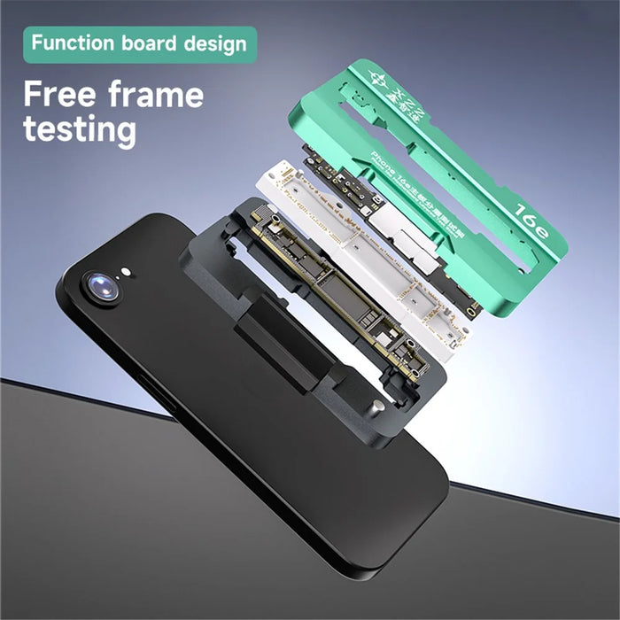XZZ For iPhone 16e Delamination Test Frame Motherboard Layered Test Racks Function Testing - 6