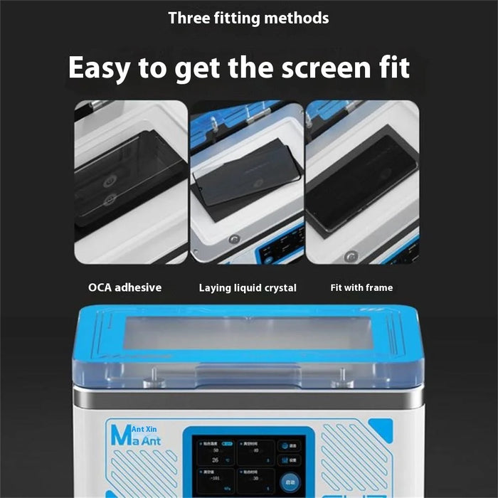 MAANT SU7 Mobile Phone Repair Tool Curved Screen Pressure Bonding Bubble Removal Machine - EU Plug - 3