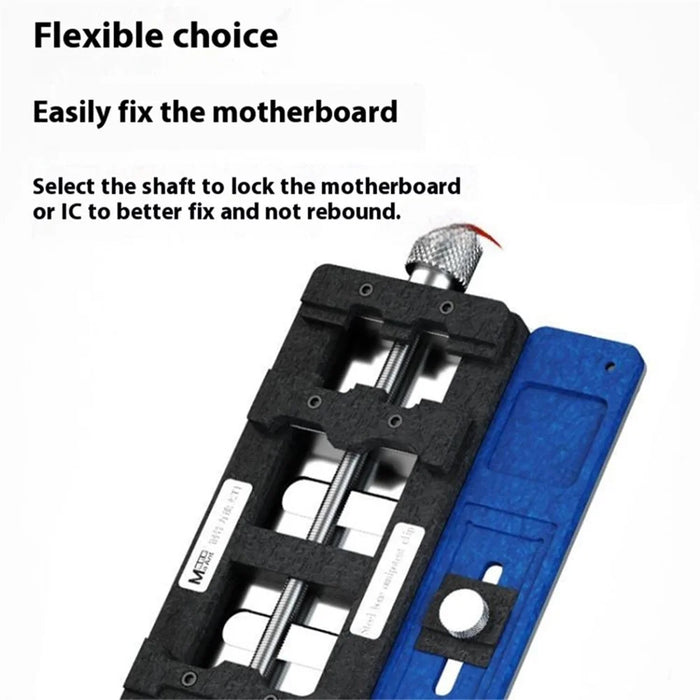 MAANT T1 Dual-Axis Steel Frame Clamp Universal Phone Repair Fixture Tool for Motherboard / CPU / IC Chip - 2