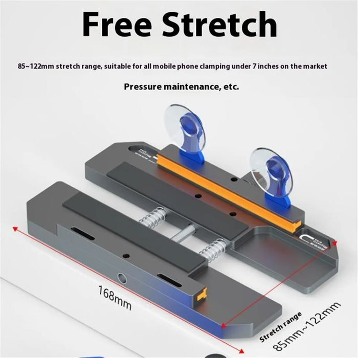 MAANT H4 Phone Repair Clamp Holder Screen Side Mount Fixture Tool for Smartphone Maintenance / Battery Removal / Disassembly - 2