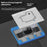 MAANT C2 Universal Magnetic Base CPU Motherboard Repair Mid-Layer Tin Soldering Platform for Phone Maintenance - 5