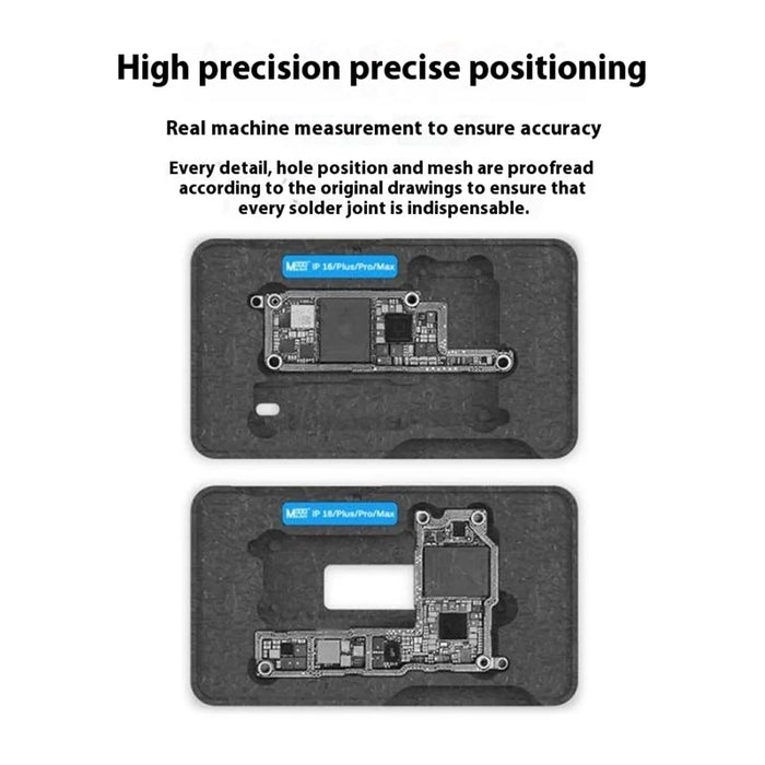 MAANT M072 19-in-1 Mobile Phone Repair Middle Layer Tin Planting Soldering Station with Tin Planting Net - 5